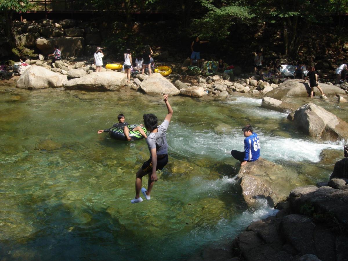 Chamjoeun Pension Chechon Bagian luar foto